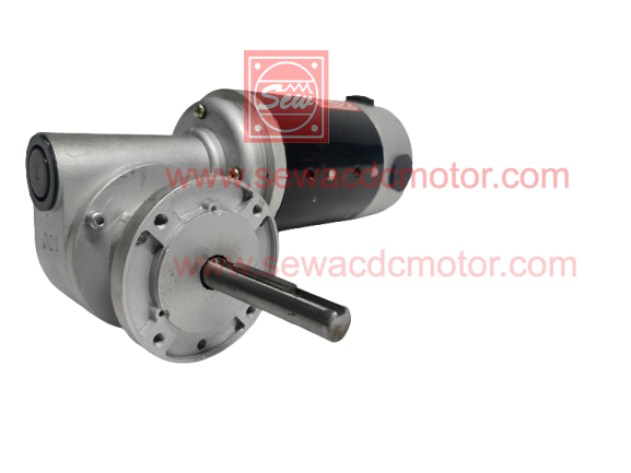 PMDC 150w 24v 25RPM 220 KG/CM Inline Gear motor