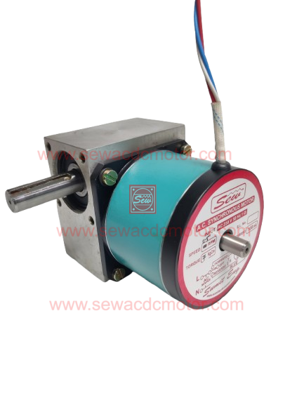 AC SYN 7SEW 100KG/CM 230V 2.5RPM Worm Gear Motor
