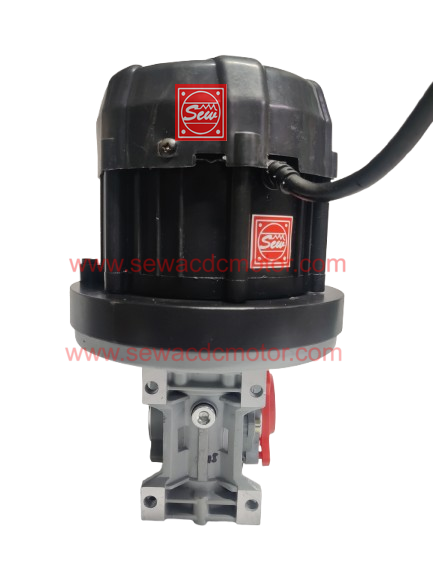 BLDC 500W 48V 400RPM 180Kg/cm Worm Gear Motor 