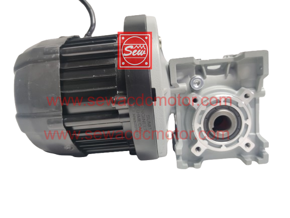 BLDC 500W 48V 400RPM 180Kg/cm Worm Gear Motor 