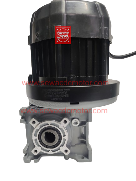 BLDC 500W 48V 400RPM 180Kg/cm Worm Gear Motor 