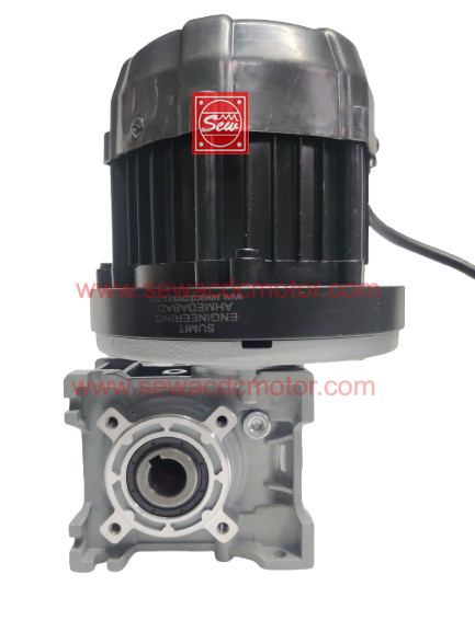 BLDC 500W 48V 400RPM 180Kg/cm Worm Gear Motor 
