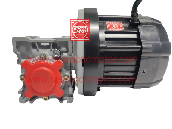 BLDC 500W 48V 400RPM 180Kg/cm Worm Gear Motor 