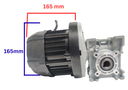 BLDC 1000W 48V 400RPM 119Kg/cm Worm Gear Motor  
